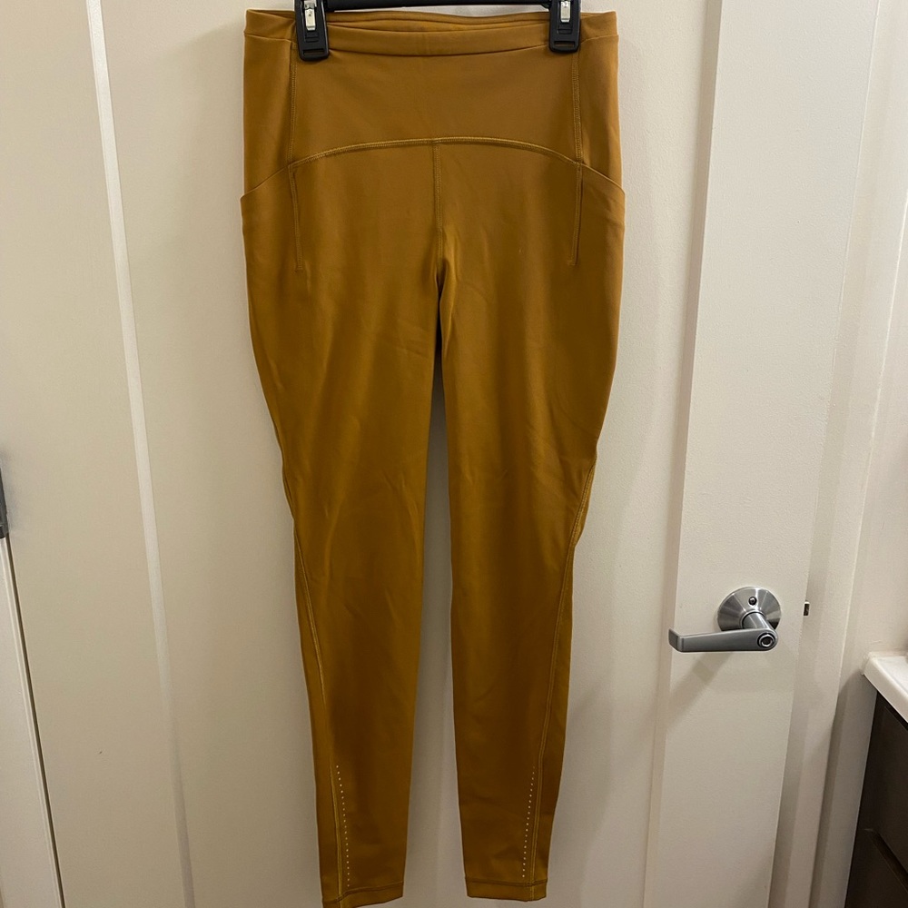 Lululemon athletica gold leggings